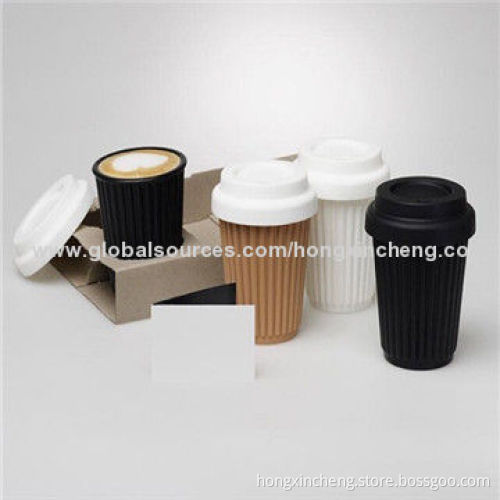 Silicone Coffee Cups with Lid, Very Easy to Clean
